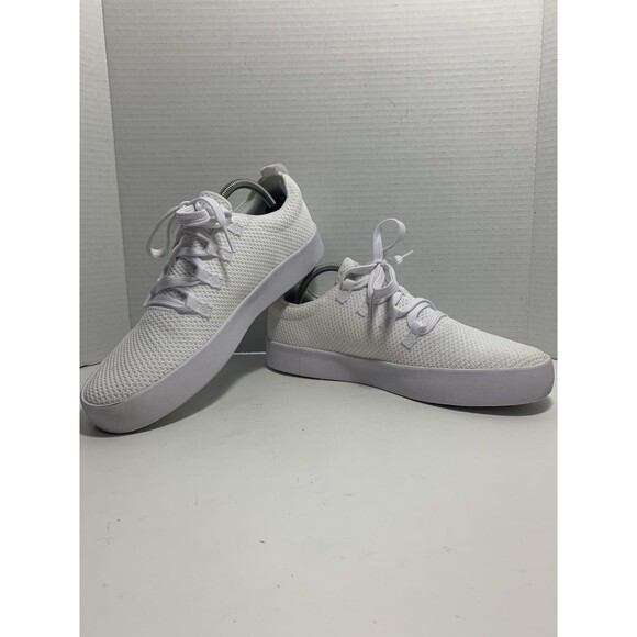 NOBULL White Recs Knit Sneaker Unisex Shoe Size 10.5 Mens / 12 Women’s - Picture 6 of 9